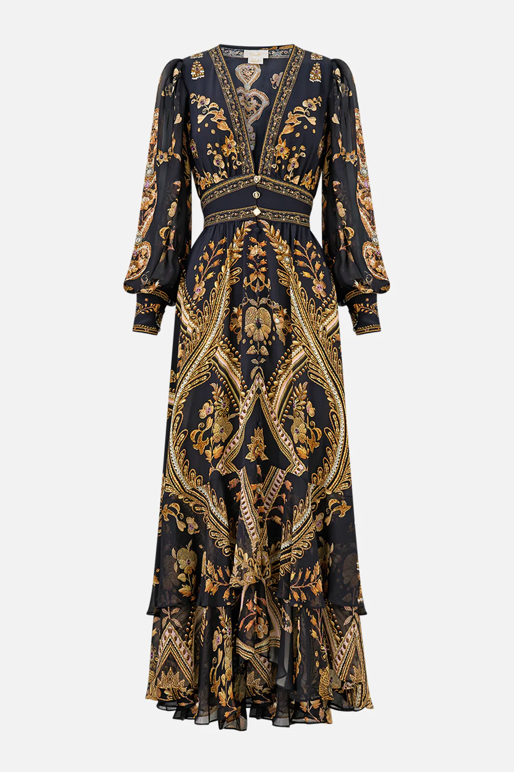 LONG BUTTON FRONT DRESS TAURUS RISING - Image 3