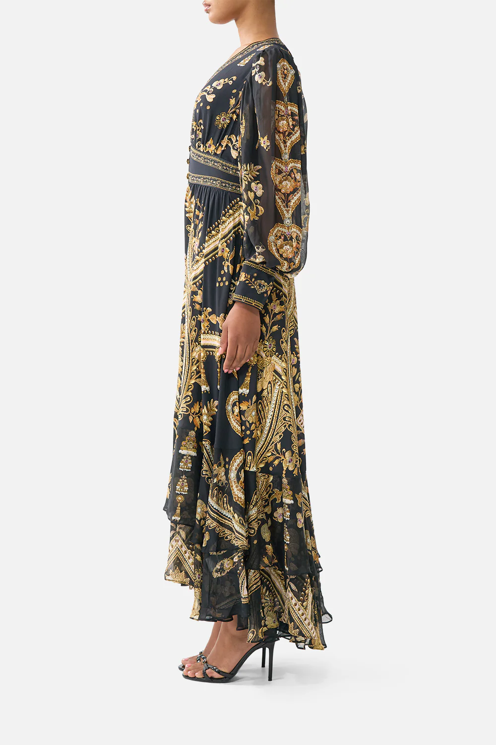 LONG BUTTON FRONT DRESS TAURUS RISING - Image 4