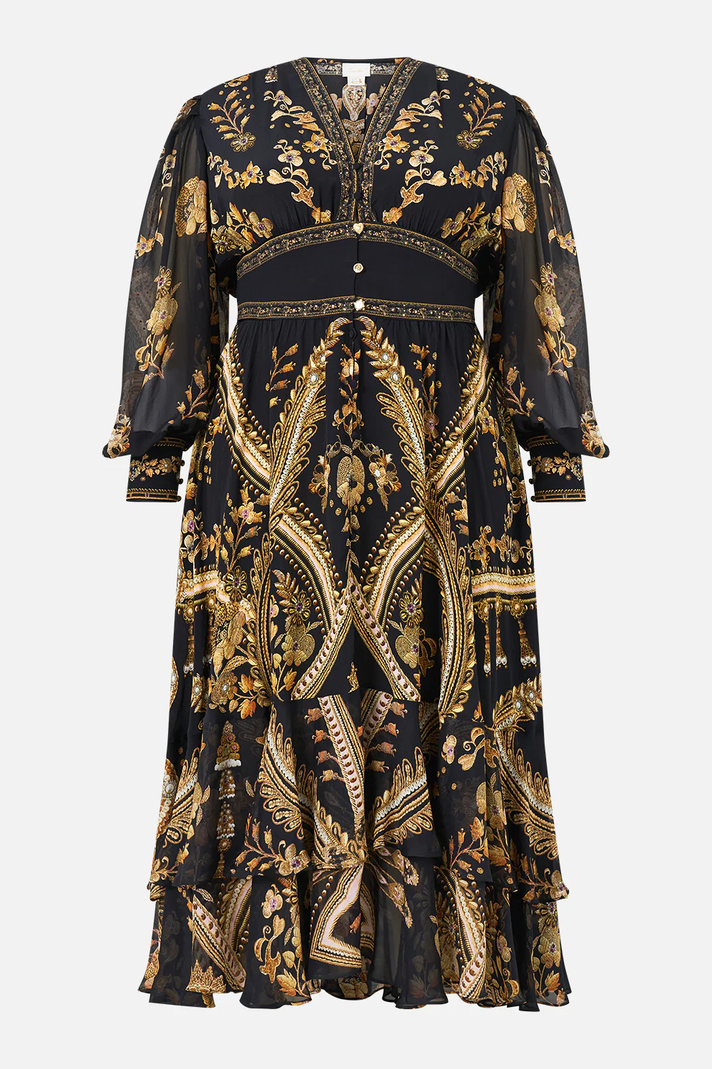 LONG BUTTON FRONT DRESS TAURUS RISING - Image 8