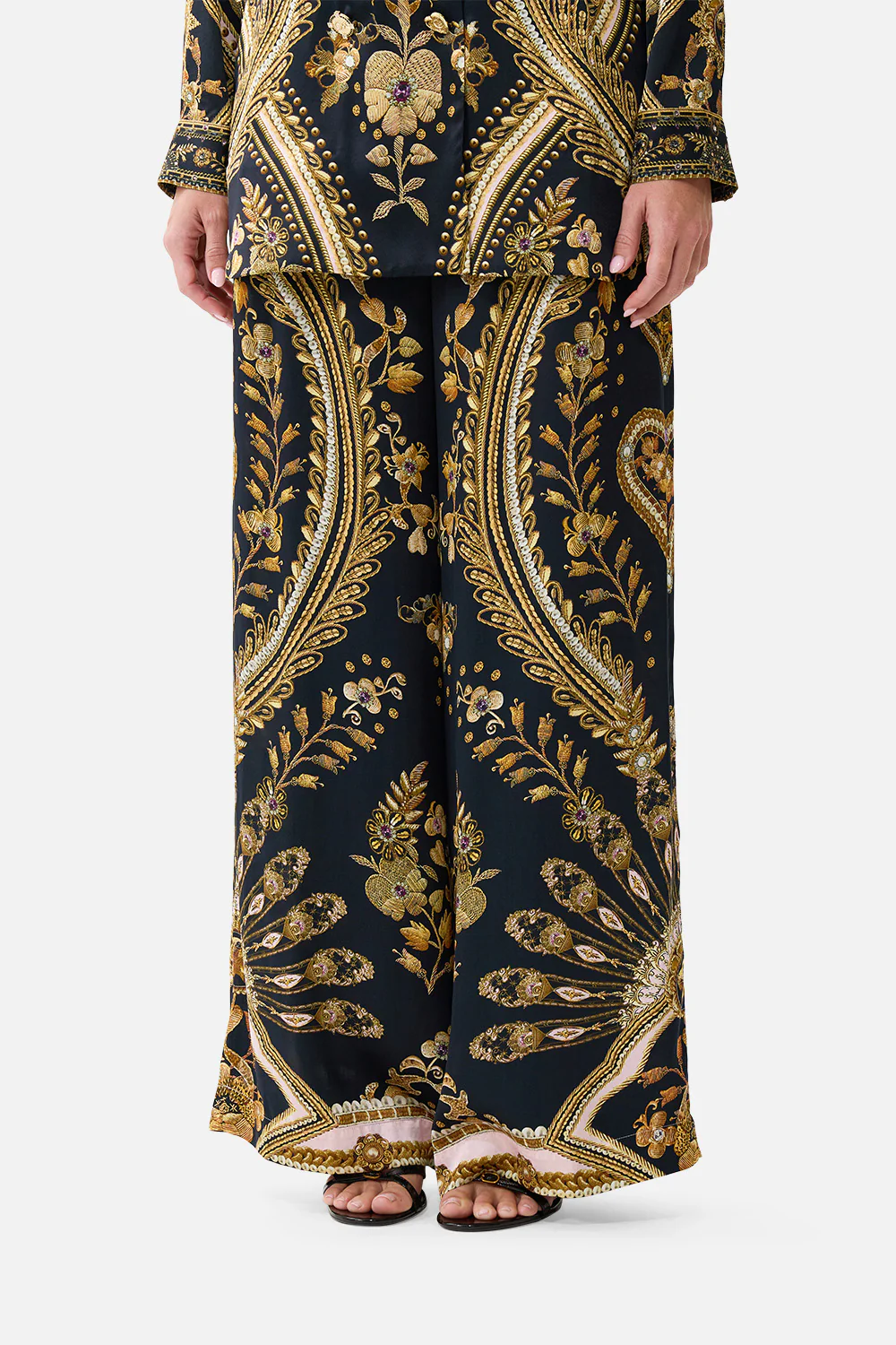 WIDE LEG WAISTED PANT TAURUS RISING - Image 5