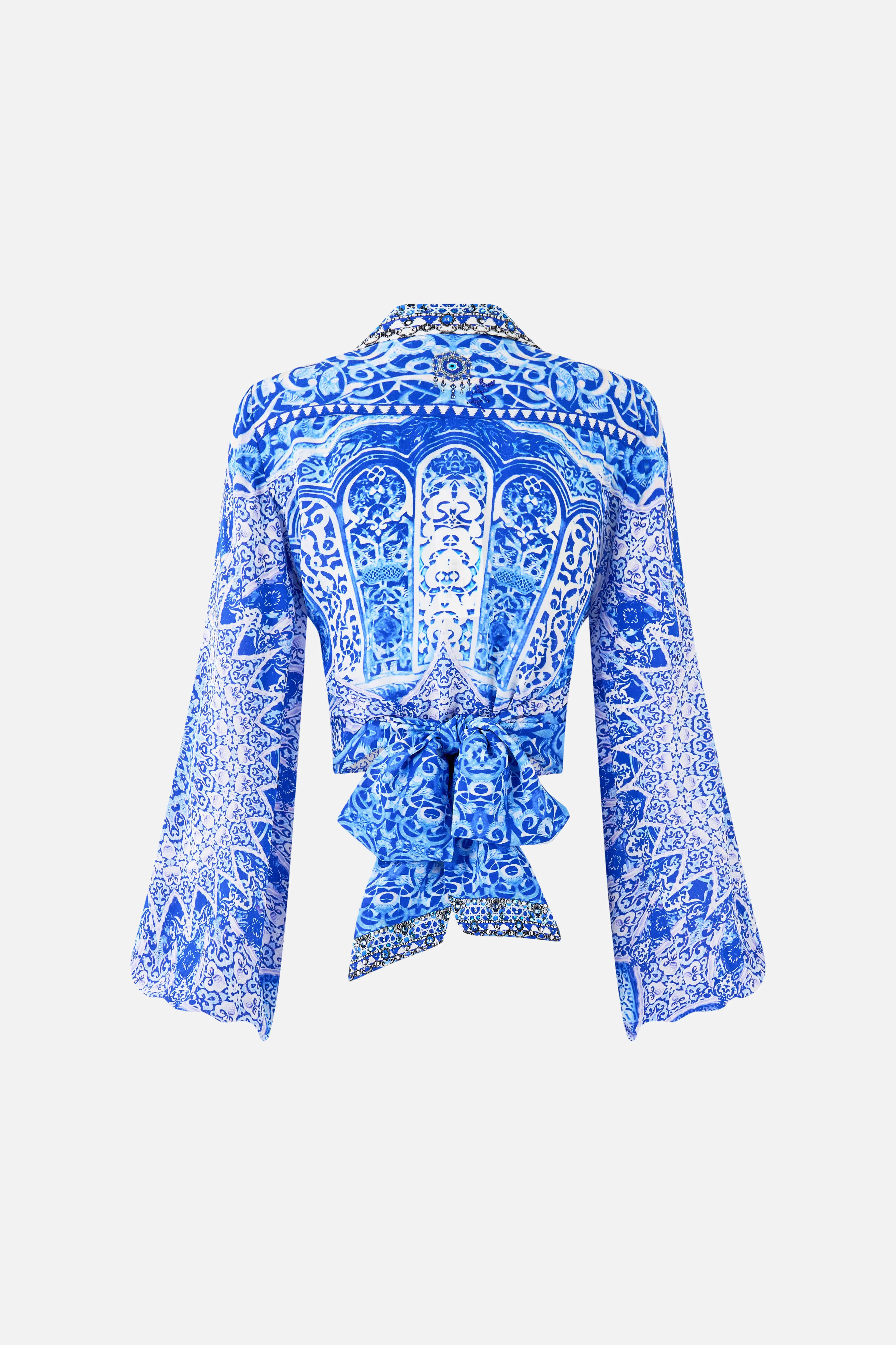 CROPPED WRAP SHIRT THE BOSPHOROUS - Image 6