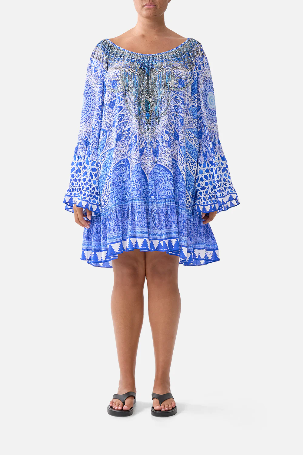 A-LINE FRILL DRESS THE BOSPHOROUS - Image 10