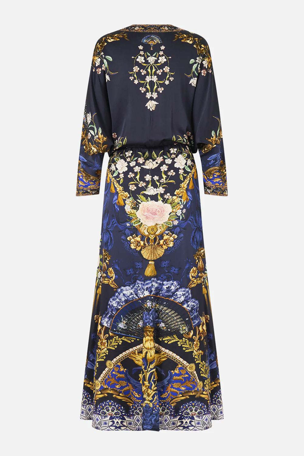 TWIST FRONT BATWING DRESS NOTES FROM THE BLUE ROOM - Image 7