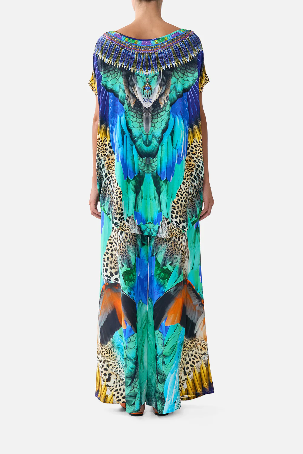 LOOSE FIT TEE JUNGLE FLIGHT - Image 2