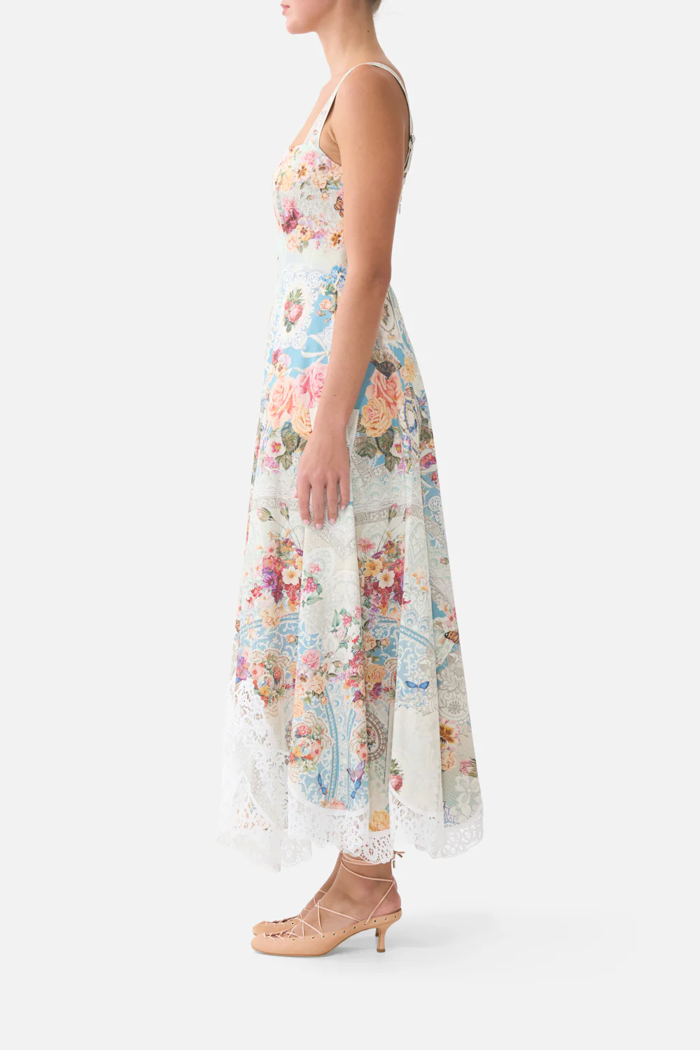 LONG FIT AND FLARE DRESS A TASTE FOR LACE - Image 4