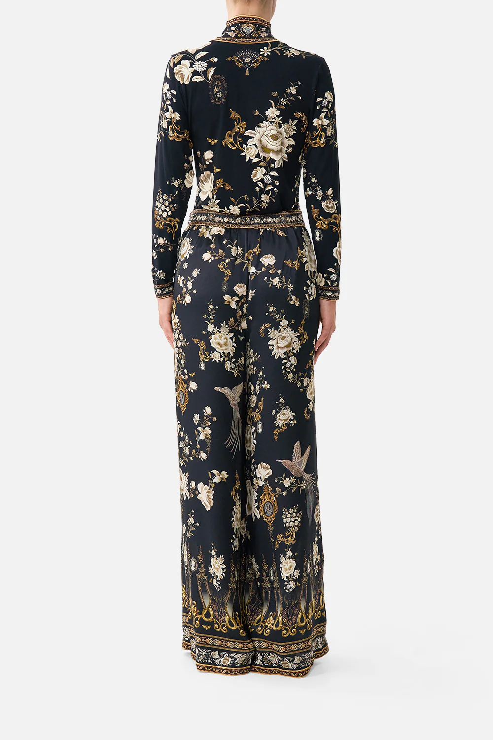 STRAIGHT LEG RELAXED TROUSER FLAMENCO FOLKLORE - Image 2