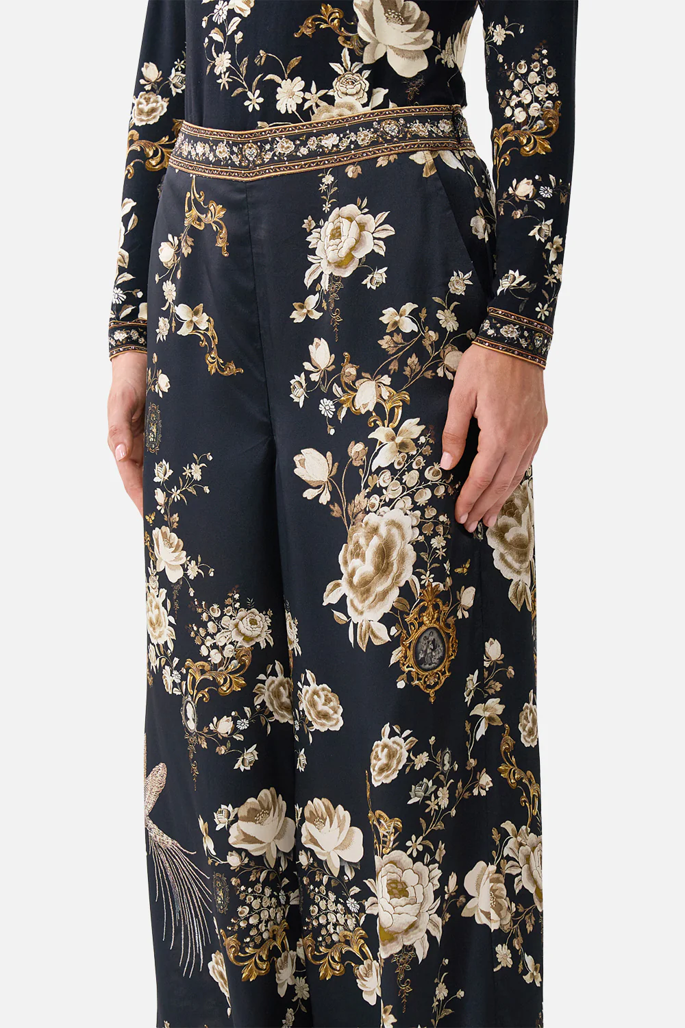STRAIGHT LEG RELAXED TROUSER FLAMENCO FOLKLORE - Image 5