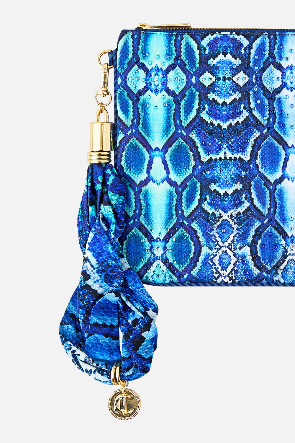 SCARF CLUTCH THE SAPPHIRE SERPENT - Image 3