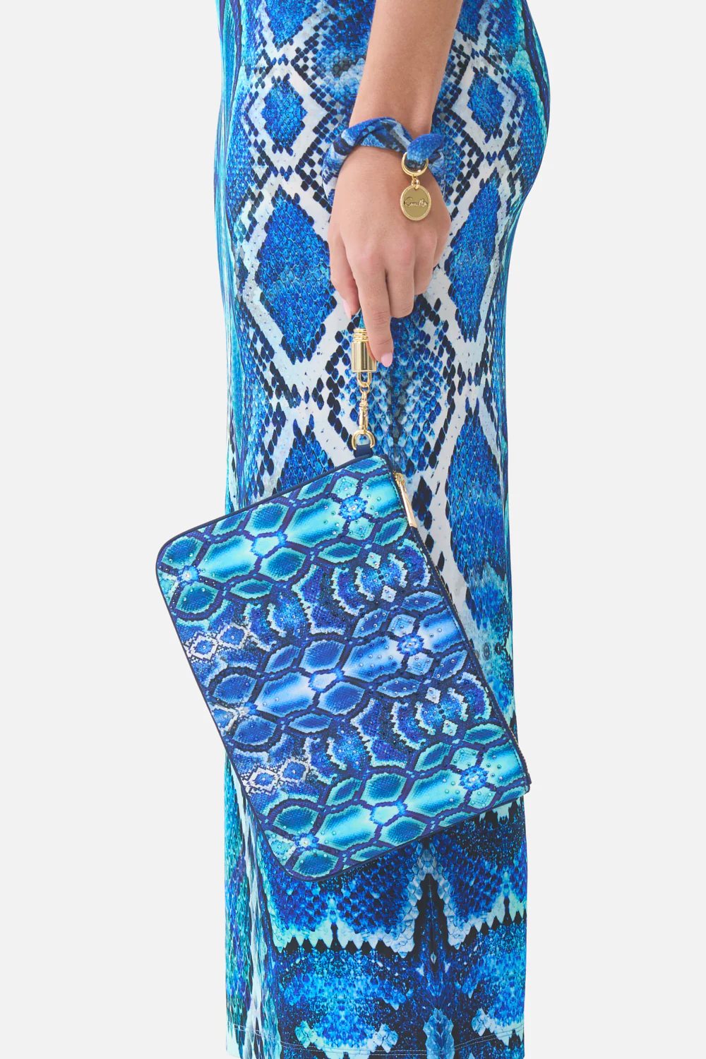 SCARF CLUTCH THE SAPPHIRE SERPENT - Image 5