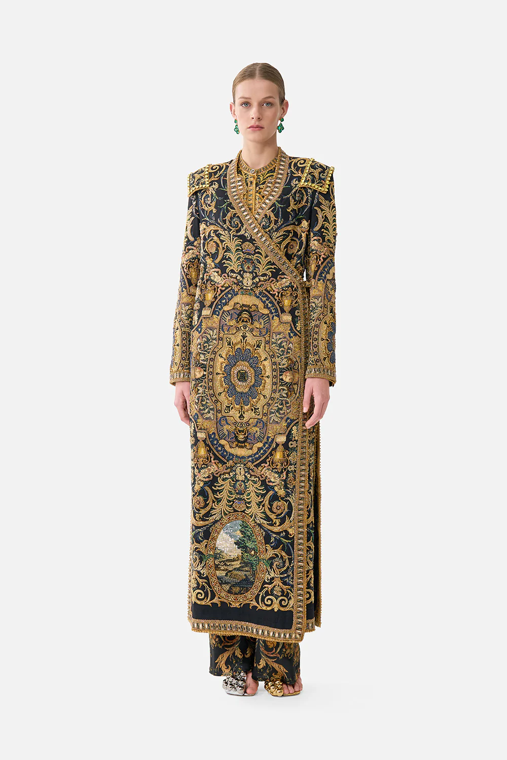 CROSS OVER COAT MUSEUM MEMOIRS