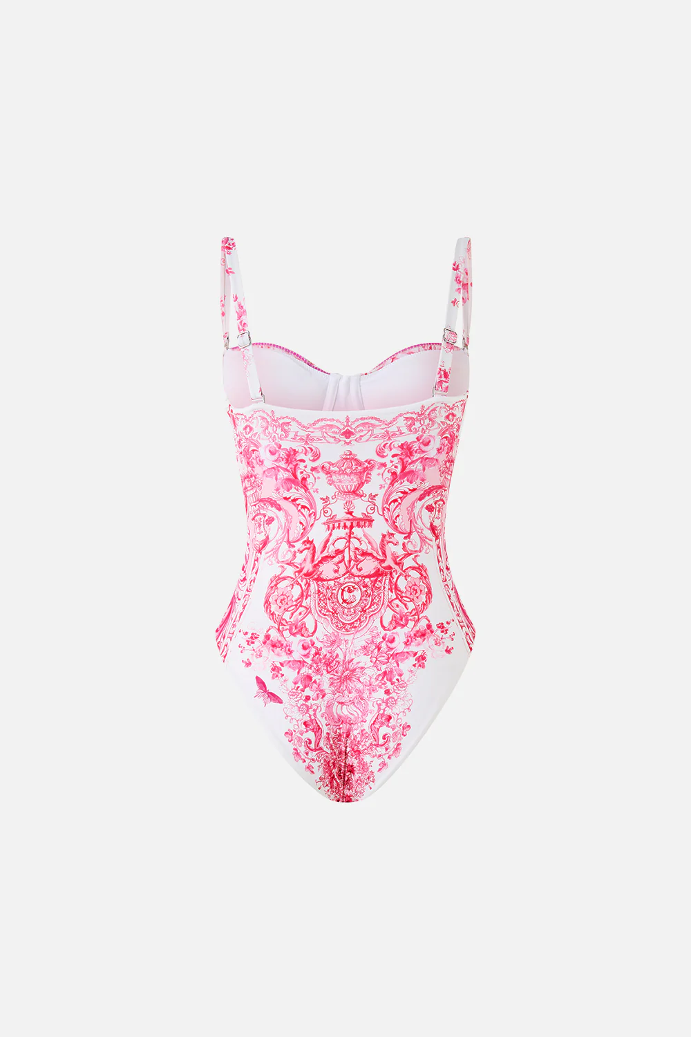 RUCHED CUP UNDERWIRE ONE PIECE LIVIN LA VIDA ROSA - Image 6
