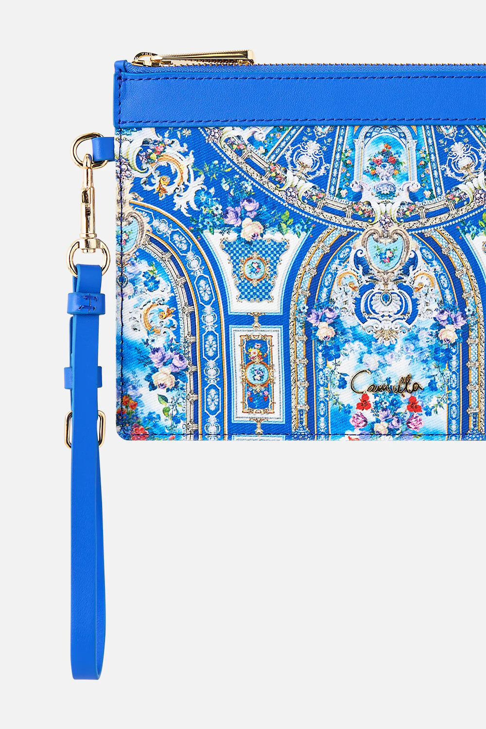 CLUTCH WITH WRISTLET OTTOMAN OPULENCE - Image 3