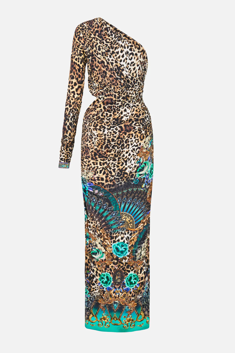 ONE SHOULDER JERSEY CUT OUT DRESS FLAMENCO EUPHORIA - Image 6