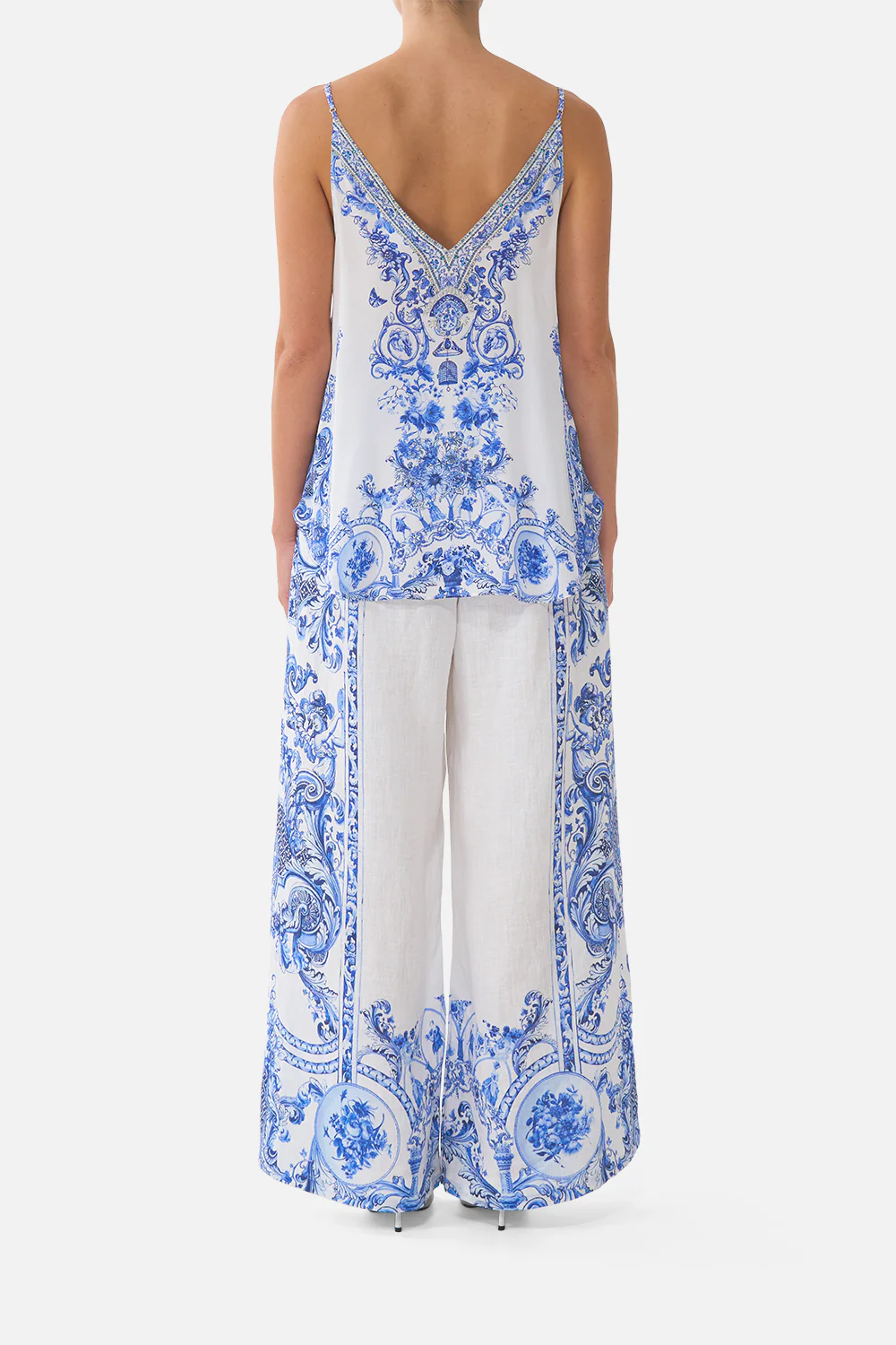 V NECK CAMI CERAMIC PANORAMIC - Image 2