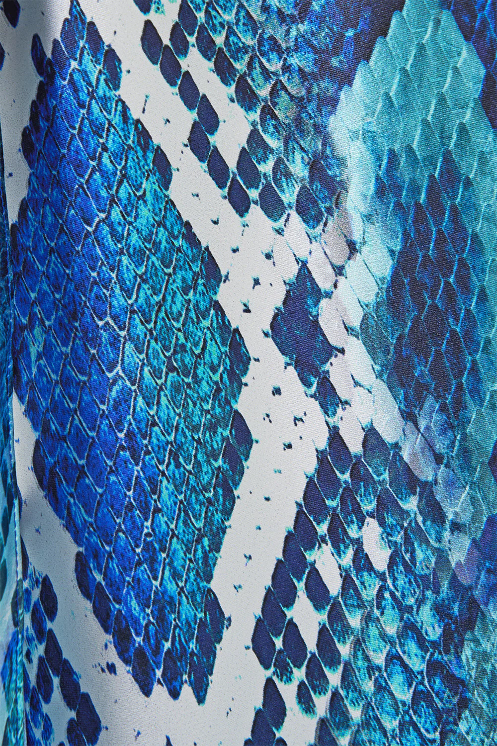 TIE WAIST LONG SLEEVE DRESS THE SAPPHIRE SERPENT - Image 8