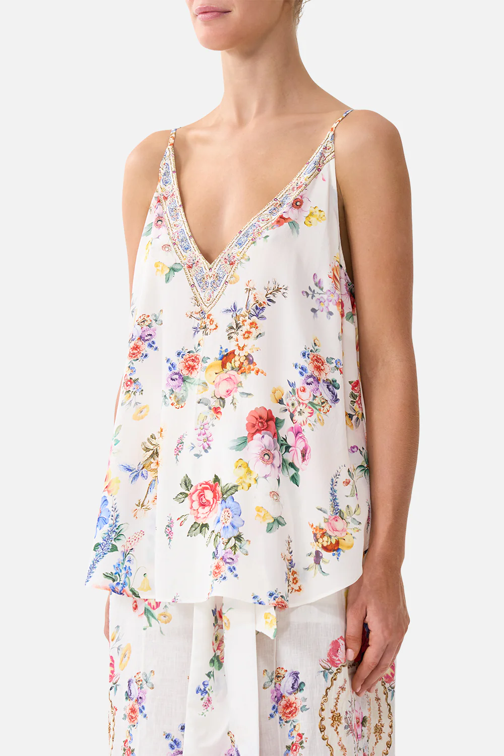 V NECK CAMI I LEFT MY HEART IN GRANADA - Image 5