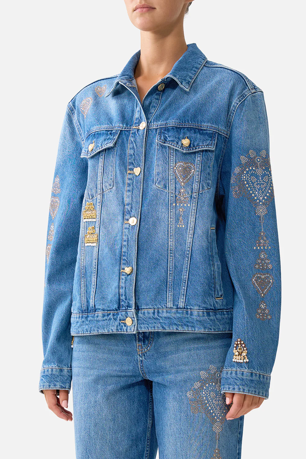 RELAXED DENIM JACKET DENIM - Image 5